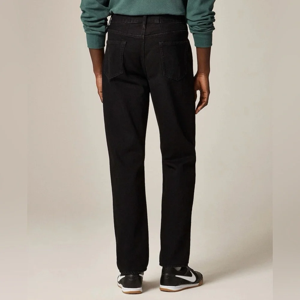 J‎ CREW Classic jean in black rinse wash Size 31/30 NWT $148 CC325